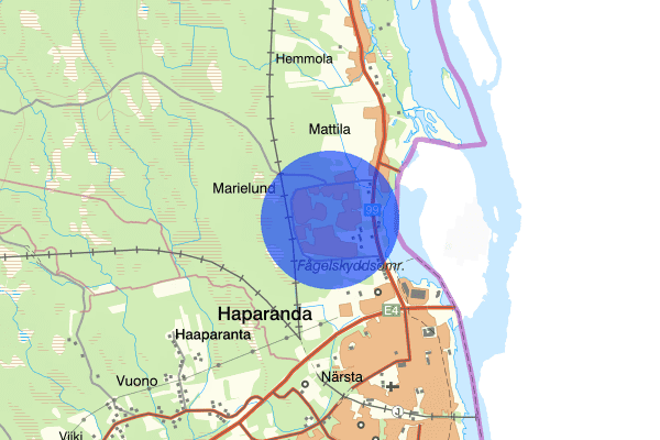 Marielundsvägen 08 december 09.56, Rattfylleri, Haparanda