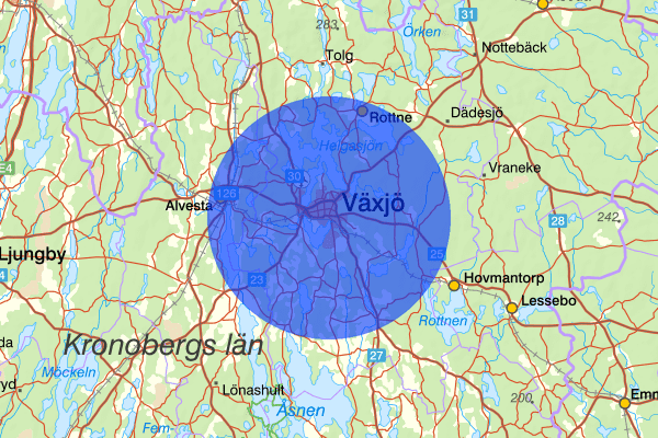 Växjö 08 december 08.44, Rattfylleri, Växjö