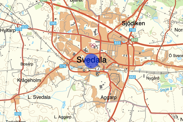 Kyrkogatan 08 december 19.17, Misshandel, Svedala