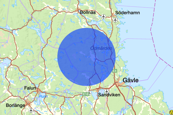 10 december 19.03, Arbetsplatsolycka, Ockelbo