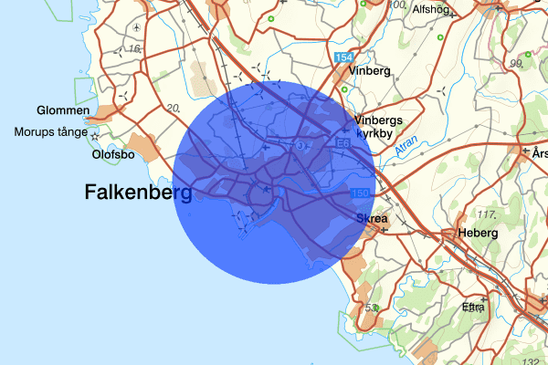 Falkenberg 11 december 13.34, Uppdatering, Falkenberg