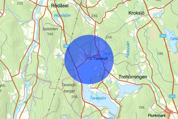 Tavelsjö 11 december 16.29, Trafikolycka, Umeå