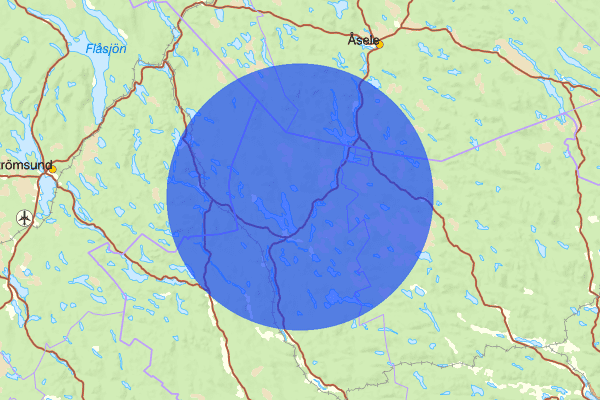 Junsele distrikt 12 december 16.06, Trafikolycka, Sollefteå