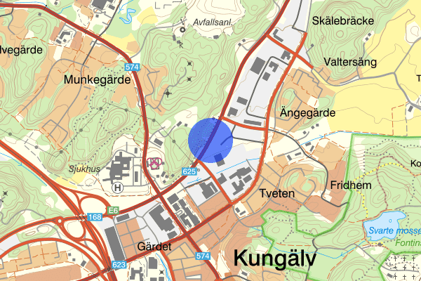 Romelandavägen 12 december 17.34, Trafikolycka, personskada, Kungälv