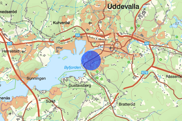 Göteborgsvägen 13 december 08.13, Trafikolycka, personskada, Uddevalla