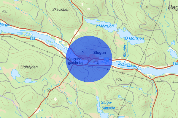 Stugun 13 december 13.52, Trafikkontroll, Ragunda
