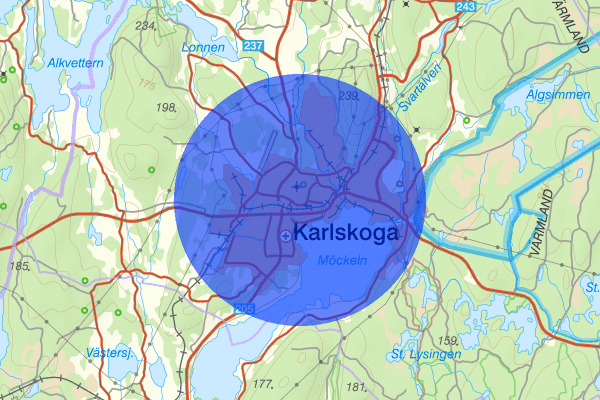 Karlskoga 13 december 18.03, Misshandel, grov, Karlskoga