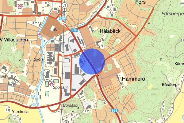 Rosengatan 13 december 20.41, Brand, Kungsbacka