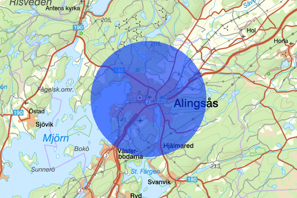 Alingsås 14 december 16.01, Trafikkontroll, Alingsås