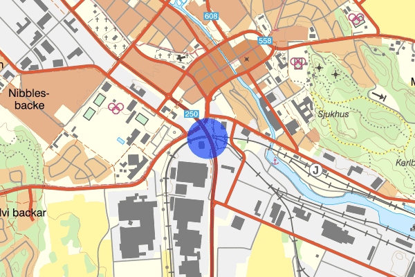 Arbogavägen 14 december 18.58, Trafikolycka, Köping