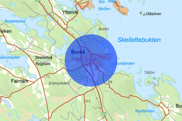Bureå 16 december 18.18, Trafikolycka, Skellefteå