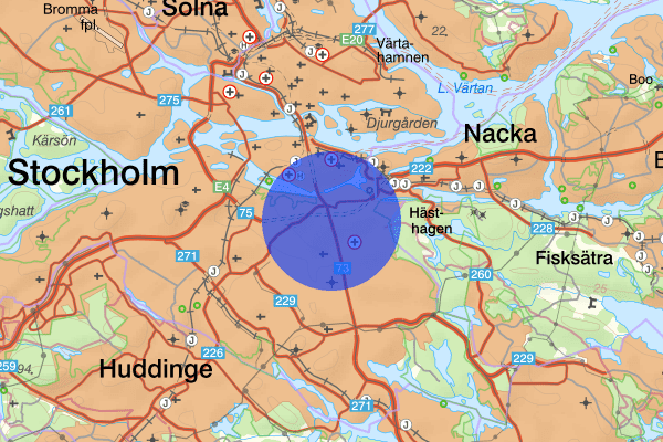 Johanneshov 16 december 22.47, Misshandel, Stockholm