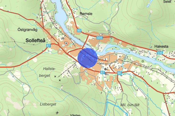 Långgatan 17 december 08.17, Trafikolycka, Sollefteå