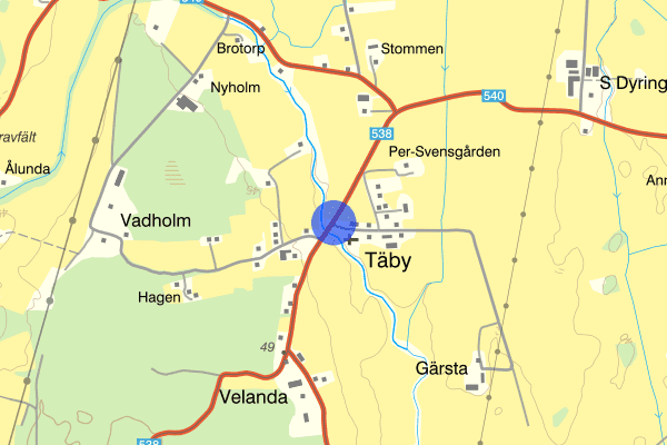 Täby kyrka 17 december 10.38, Trafikolycka, singel, Örebro