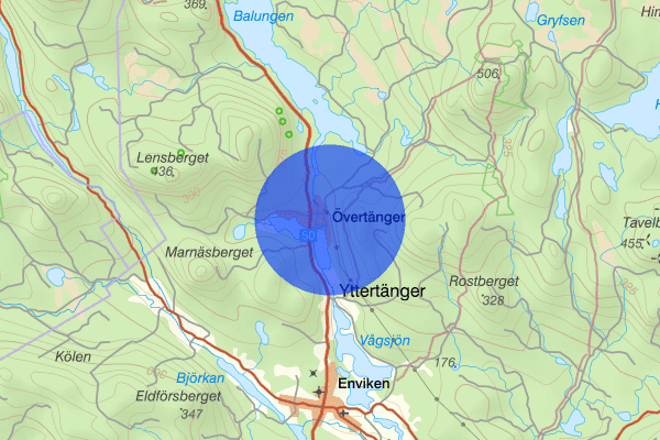 Övertänger 17 december 14.04, Trafikolycka, Falun