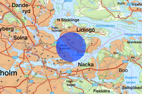 Larsberg 17 december 16.49, Kontroll person/fordon, Lidingö