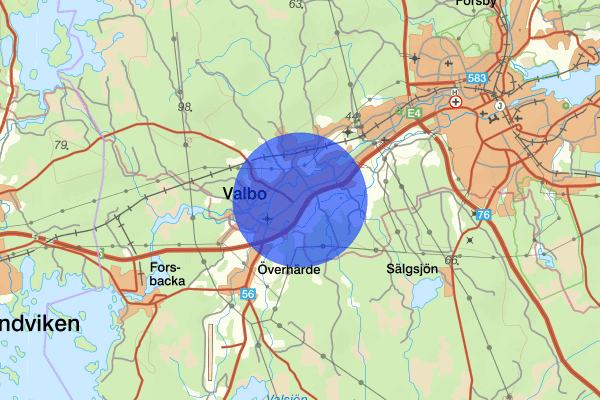 Valbo 17 december 19.37, Trafikolycka, personskada, Gävle
