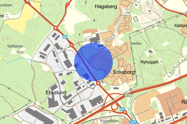 Erikslundsgatan 17 december 22.36, Rattfylleri, Västerås