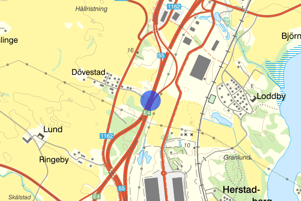 Trafikplats Norrköping Norra 18 december 10.25, Trafikolycka, Norrköping