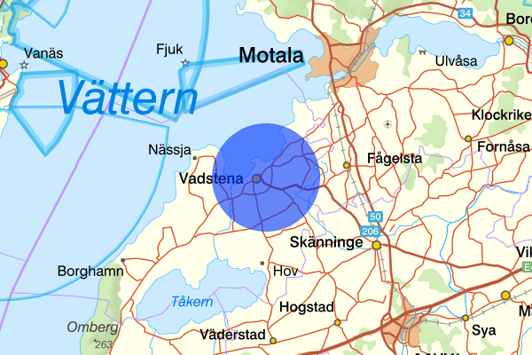 Vadstena 18 december 17.48, Trafikolycka, Vadstena