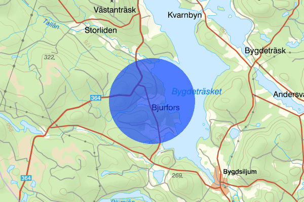 Bjurfors 18 december 19.05, Brand, Skellefteå