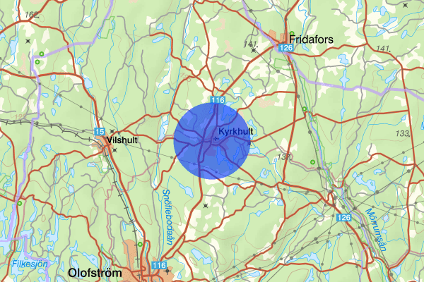 Kyrkhult 19 december 00.43, Trafikbrott, Olofström