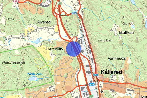 Ekenleden 19 december 15.38, Trafikolycka, Mölndal