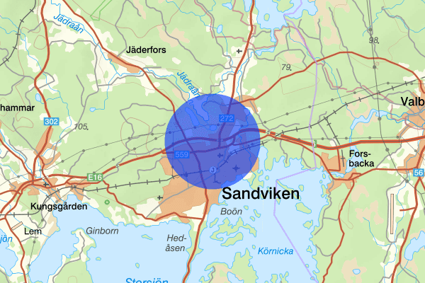Sandbacka 19 december 16.24, Våldtäkt, Sandviken