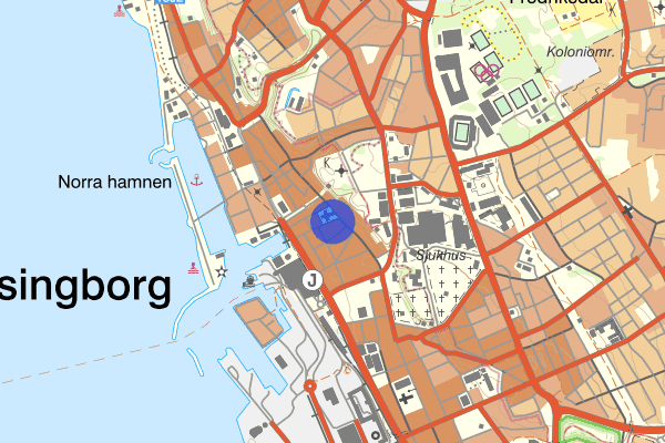 Södra Kyrkogatan 21 december 03.34, Våld/hot mot tjänsteman, Helsingborg