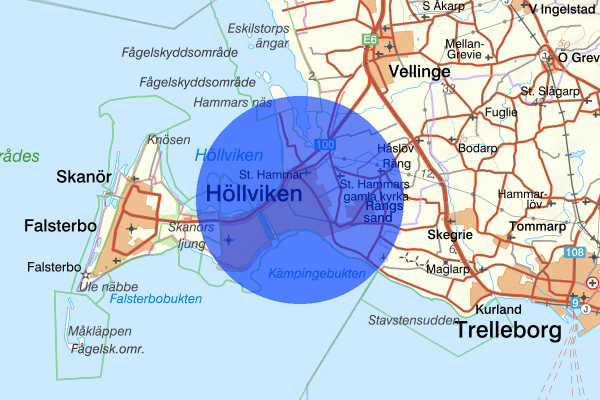 Höllviken 21 december 12.24, Trafikolycka, Vellinge