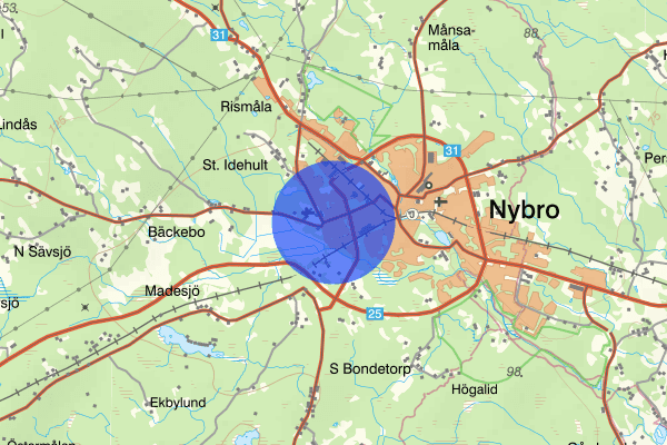 Madesjö 23 december 09.41, Försvunnen person, Nybro