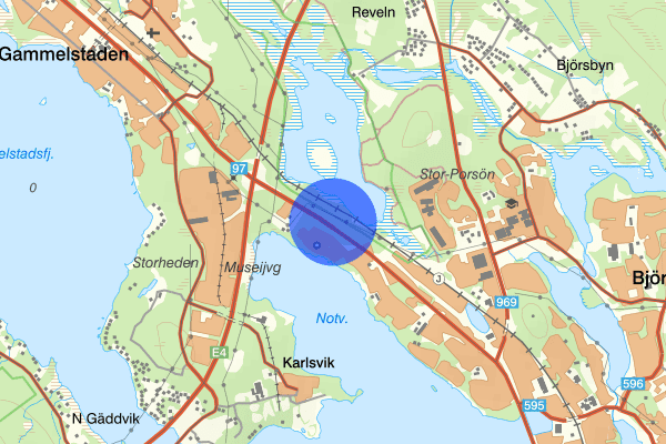 Storhedsvägen 23 december 12.48, Trafikolycka, Luleå