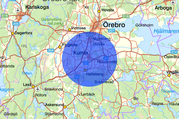 23 december 16.41, Arbetsplatsolycka, Kumla