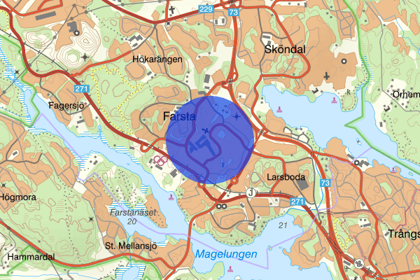 Farsta 25 december 08.48, Rån, Stockholm