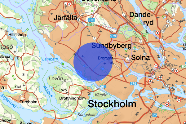 Beckomberga 26 december 09.58, Sjukdom/olycksfall, Stockholm