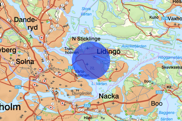 Hersby 26 december 19.49, Larm Inbrott, Lidingö
