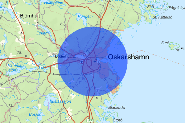 Oskarshamn 27 december 17.32, Rattfylleri, Oskarshamn