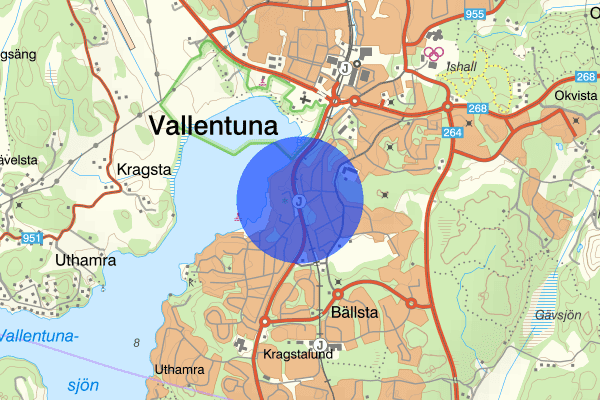 Bällsta 28 december 14.39, Trafikbrott, Vallentuna
