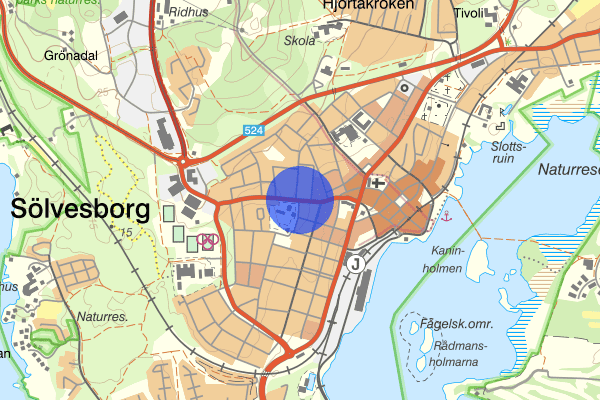 Västra Storgatan 28 december 16.50, Brand, Sölvesborg