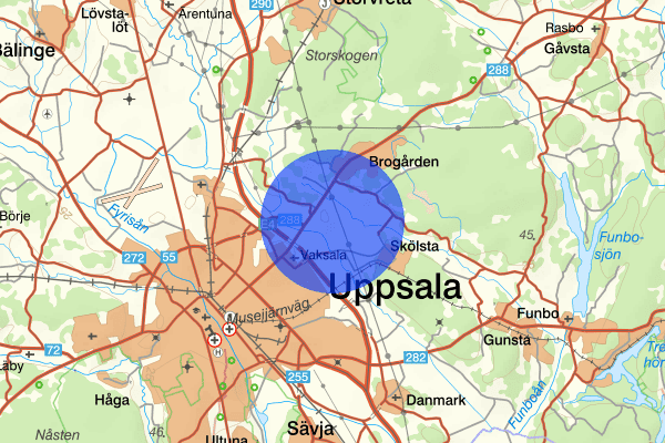 Skälby 29 december 02.00, Brand, Uppsala