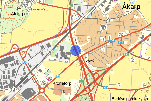 Trafikplats Kronetorp 30 december 06.42, Trafikolycka, Burlöv