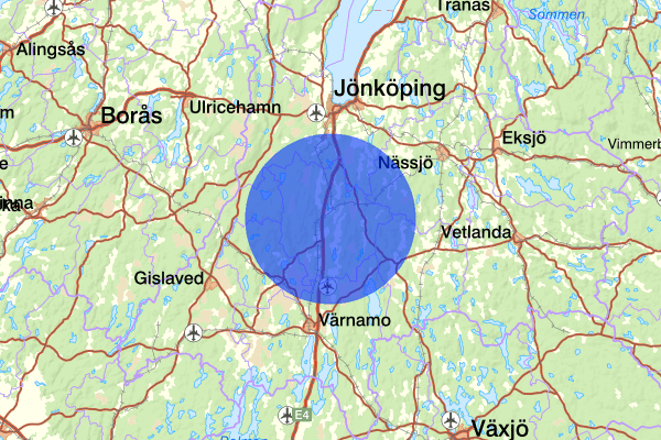  30 december 13.12, Brand, Vaggeryd