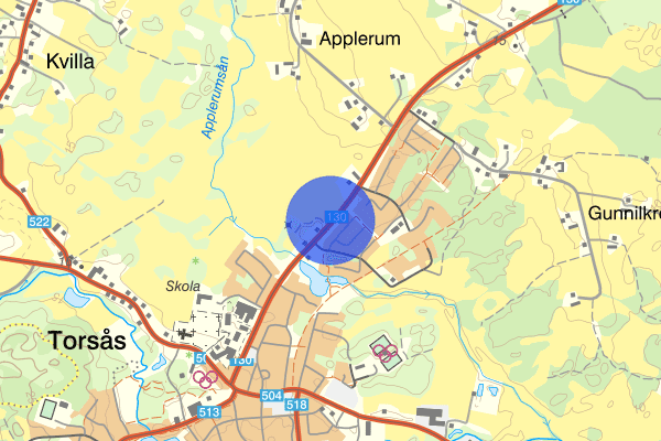 Kalmarvägen 01 januari 05.23, Trafikolycka, Torsås