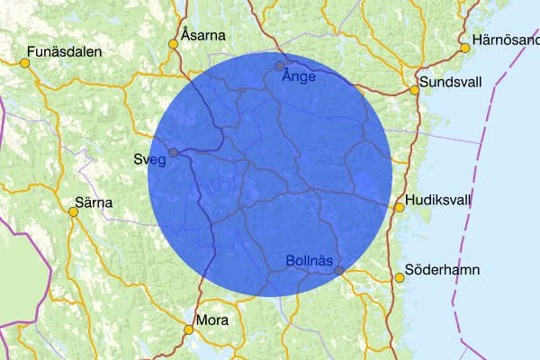  01 januari 00.28, Försvunnen person, Ljusdal