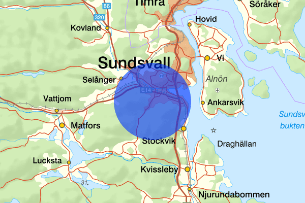 Sundsvalls Gustav Adolfs distrikt 01 januari 14.01, Misshandel, Sundsvall