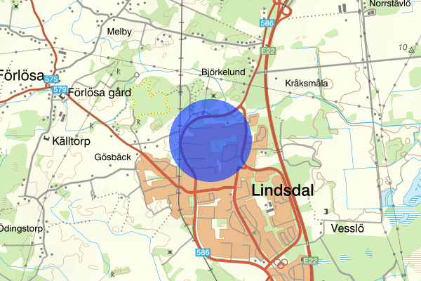 Lindsdalsvägen 02 januari 13.04, Trafikolycka, Kalmar