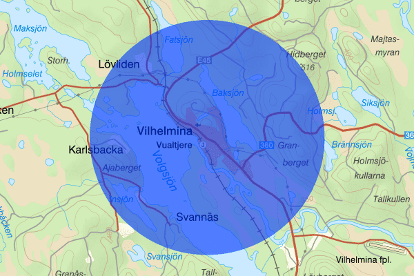 Vilhelmina 02 januari 17.38, Trafikolycka, Vilhelmina