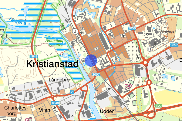 Tivoliparken 02 januari 19.51, Brand, Kristianstad