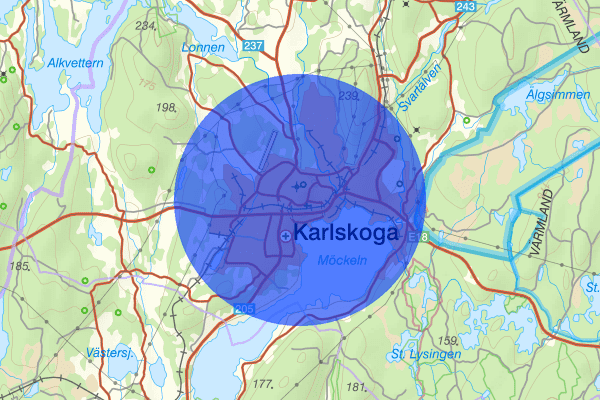 Karlskoga 03 januari 19.58, Narkotikabrott, Karlskoga