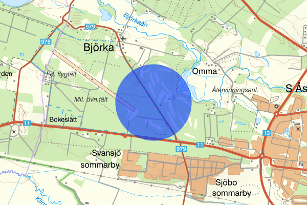 Björka Byaväg 03 januari 21.51, Trafikolycka, Sjöbo